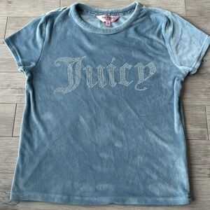 Juicy Couture Blue Tee Small